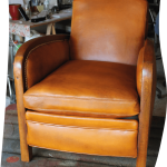 fauteuil cuir artisan