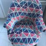 réalisation tapisserie bleue